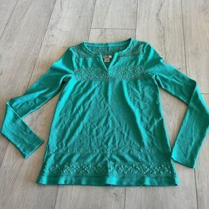 Lucky brand women long sleeve top size s
